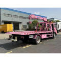 SINOTRUCK HOWO Flatbed Wrecker Truck With Crane